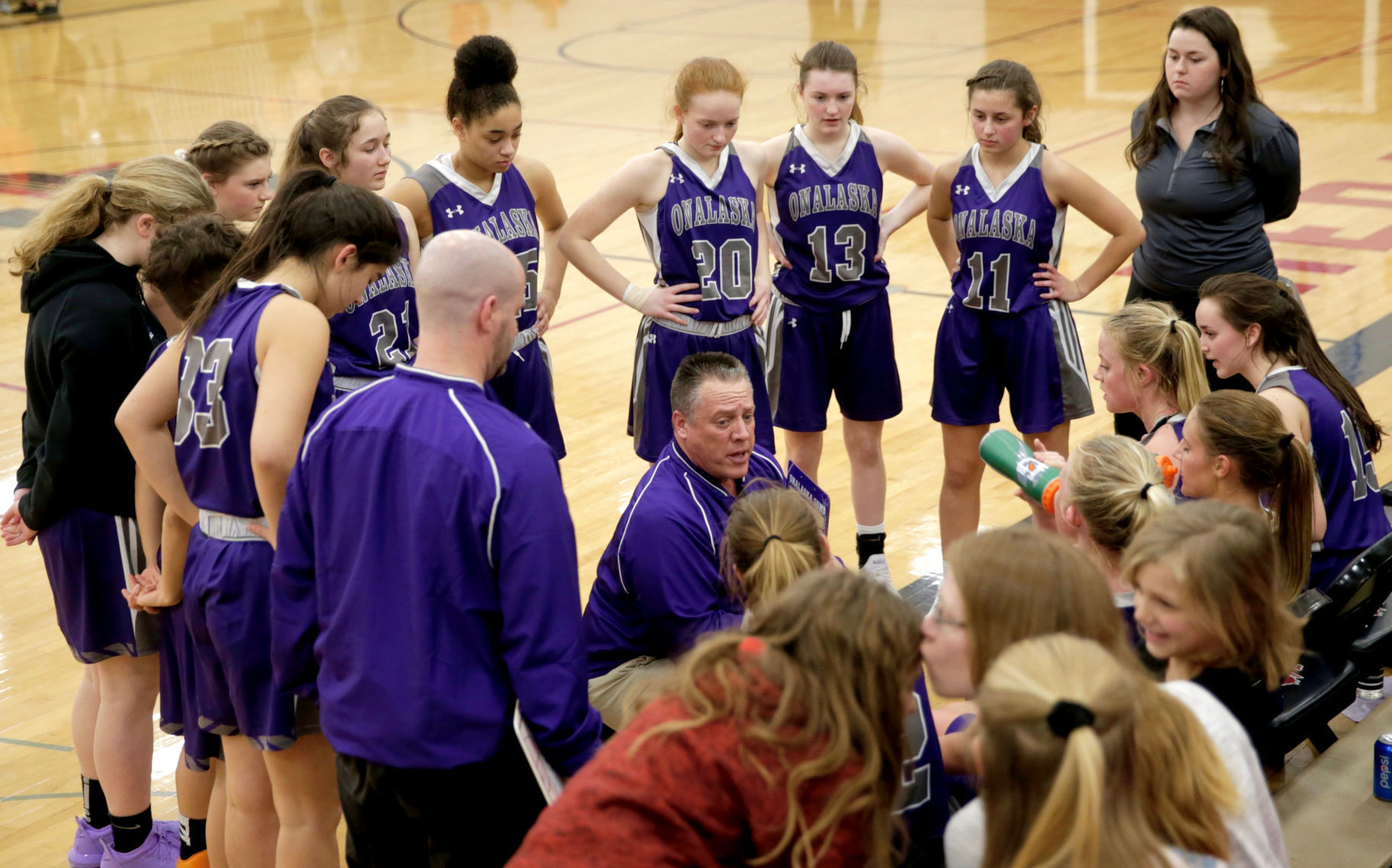 High school girls basketball - New Richmond vs Onalaska